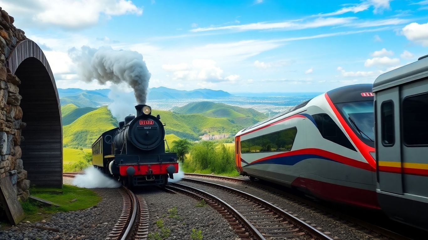 Desvendando o Sistema Ferroviário: História, Benefícios e o Futuro do Transporte no Brasil